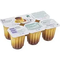 Le moins cher, Flan vanille caramel