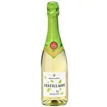 Festillant, Boisson Effervescente à Base de Vin Désalcoolisé Mojito