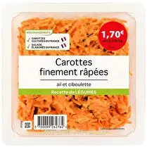 Mix Buffet, Carottes finement râpées