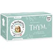 Les 2 marmottes, Infusion thym