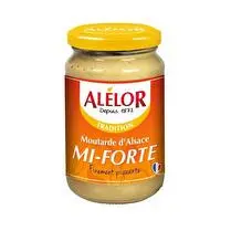 Alelor, Moutarde d'Alsace mi forte 350 g
