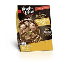 Tendre & plus, Noix de joue de boeuf aux oignons
