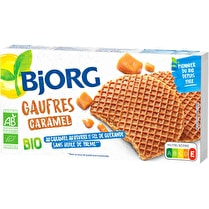 Bjorg, Gaufres au caramel BIO
