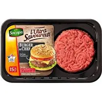 Socopa, Burger du chef 15% MG - X 1 soit 250 g