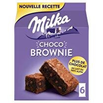 MILKA Brownie chocolat x 6