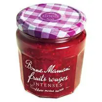 Bonne maman, Confiture aux fruits rouges intenses