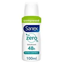 Sanex, Déodorant zero% compressé extra efficacité