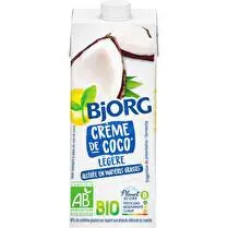 Bjorg, Crème de coco légère BIO