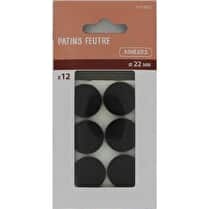 Trefilaction, Patin feutre 022mm marron x12