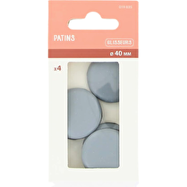 Trefilaction, Patin glisseur D40mm x4