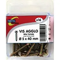 Trefilaction, Vis agglo TF Pozi 5.0x40mm