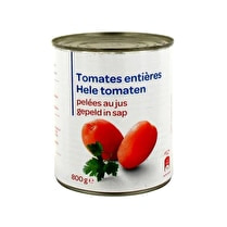 Le moins cher, Tomates entières pelées