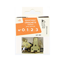 Trefilaction, Assortiment de crochet tableau n°0/1/2 /3