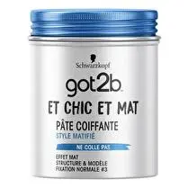 Got2b., Et chic et mat - Pâte coiffante