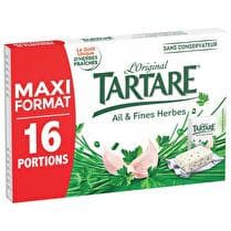 TARTARE Fromage ail et fines herbes  x 16 portions
