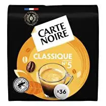 Carte noire, Dosettes café classique n°5 x36