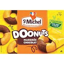 St Michel, ST MICHEL DOONUTS MARBRES CHOCOLAT 180G
