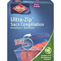 Albal, Sac congélation ultra zip grand modèle