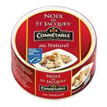 Connétable, Noix de st jacques au naturel msc