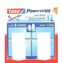 Tesa, 2 CROCHETS RECT BLC   4 POWER