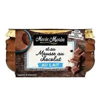 Marie Morin, Mousse chocolat au lait