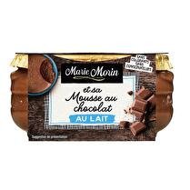 MARIE MORIN Mousse chocolat au lait