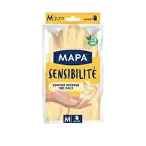 Mapa, Gants latex satiné taille M