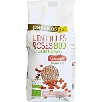 Paysans d'ici, Lentilles roses BIO