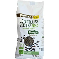 Paysans d'ici, Lentilles vertes anicia BIO