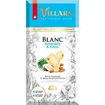 Villars, Tablette amandes coco  - 180 g