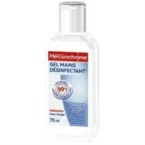 Mercurochrome, Gel hydroalcoolique