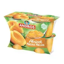 Andros, Abricot avec morceaux moelleux