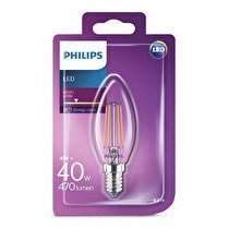 PHILIPS Ampoule LED Flamme E14 4,3-40W