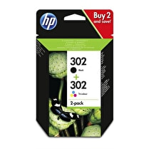 HP, Pack cartouche d encre n° 302 noir/couleur