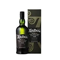 ARDBEG, Islay single malt scotch whisky 10 ans avec étui