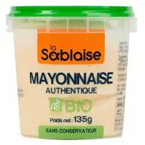 La Sablaise, Mayonnaise authentique Bio
