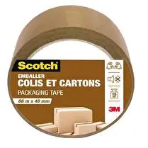 Scotch, Scotch emballer colis et cartons havane