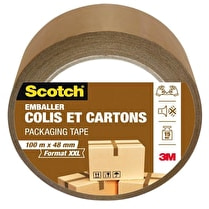 Scotch, EMBALLER COLIS ET CARTONS HAVANE 100MX48MM SCOTCH