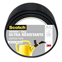 Scotch, Réparer Toile Ultra Résistante Noire