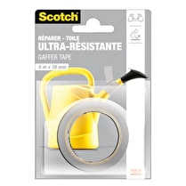 Scotch, TOILE ULTRA RESISTANTE GRISE 5MX19MM SCOTCH