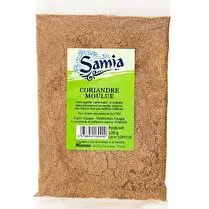 Samia, Coriandre moulue