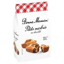 Bonne maman, Petits marbrés au chocolat x10