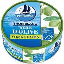 Petit navire, Thon blanc à l'huile d'olive extra