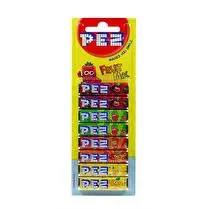 Pez, Recharge bonbons au goût de fruits x8