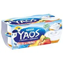 Nestlé, Yaourt à la grecque sur lit de pêche
