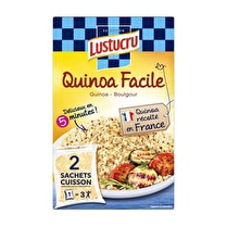 Lustucru, Quinoa facile en sachets cuisson