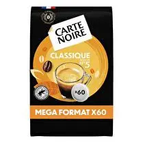Carte noire, Dosettes café classique intensité n°5  x 60