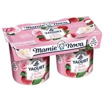 Mamie Nova, Yaourt Gourmand au litchi rose