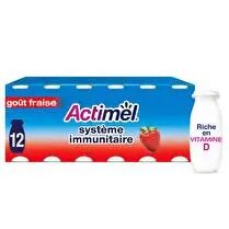 Actimel, Dose à boire goût fraise