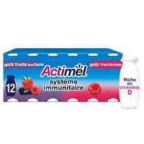 Actimel, Dose à boire framboise / fruits des bois